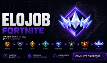 ELOJOB FORTNITE | BRONZE UNREAL | UM DOS MENORES PREÇOS DA GGMAX | ATÉ 5 DIAS