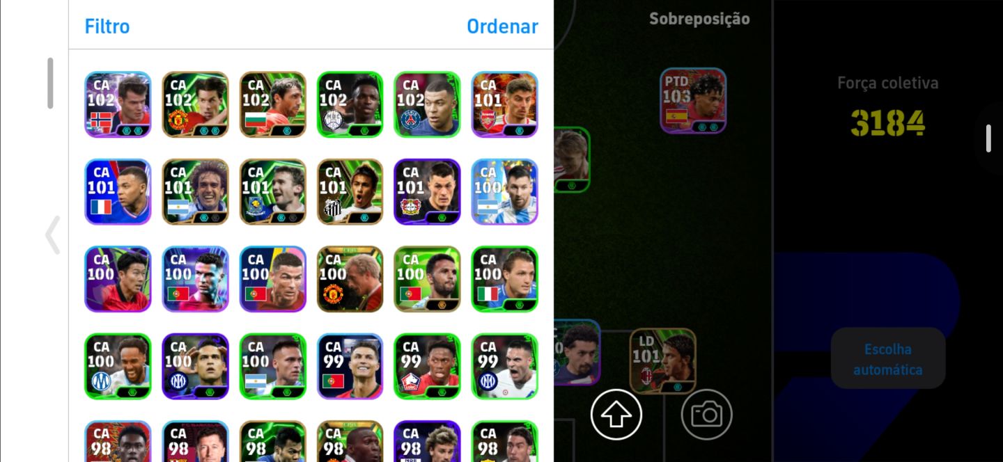 Conta efootball disponível