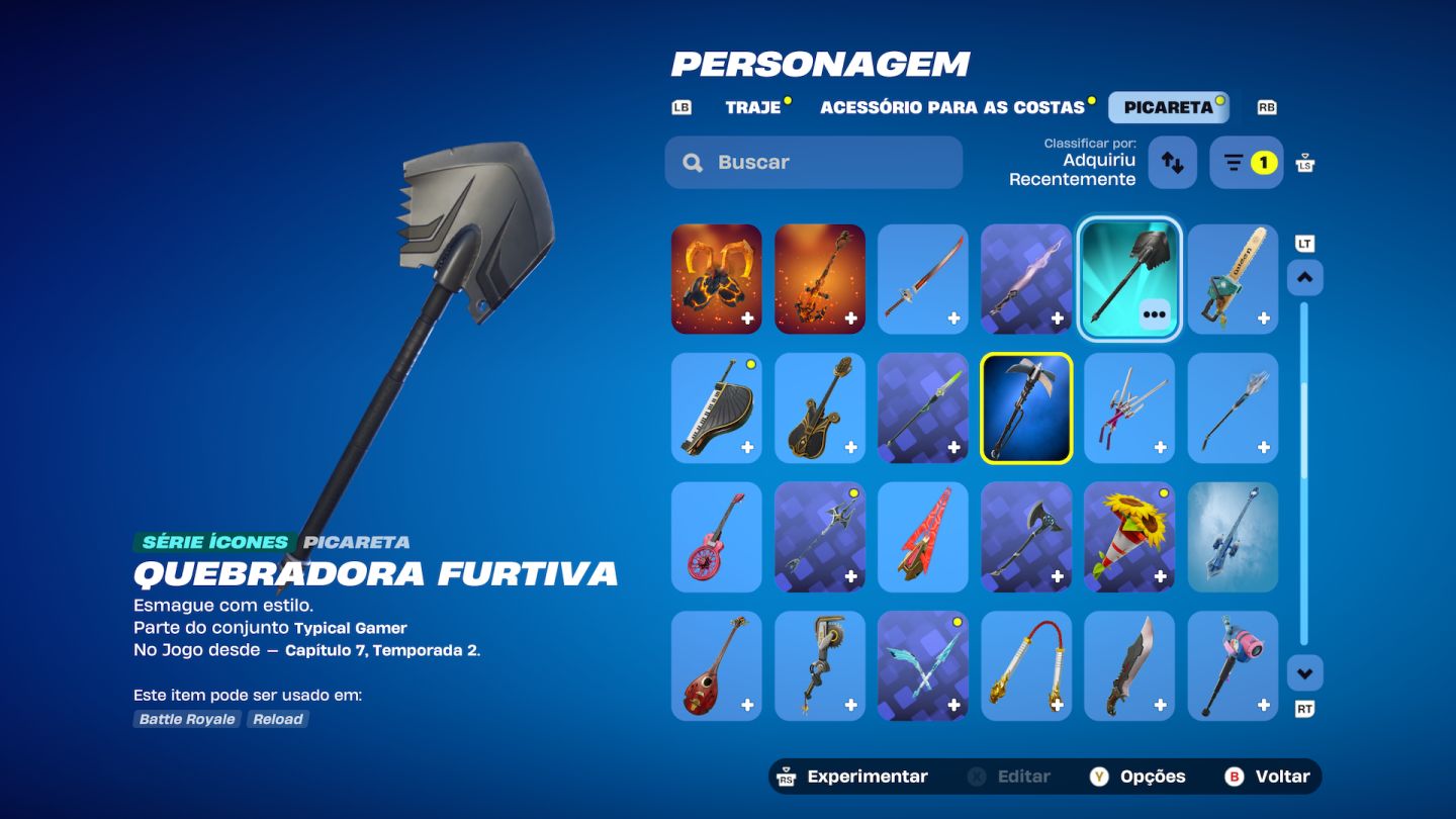 CONTA FORTNITE FULL ACESSO COM MUITAS SKINS E PICARETAS