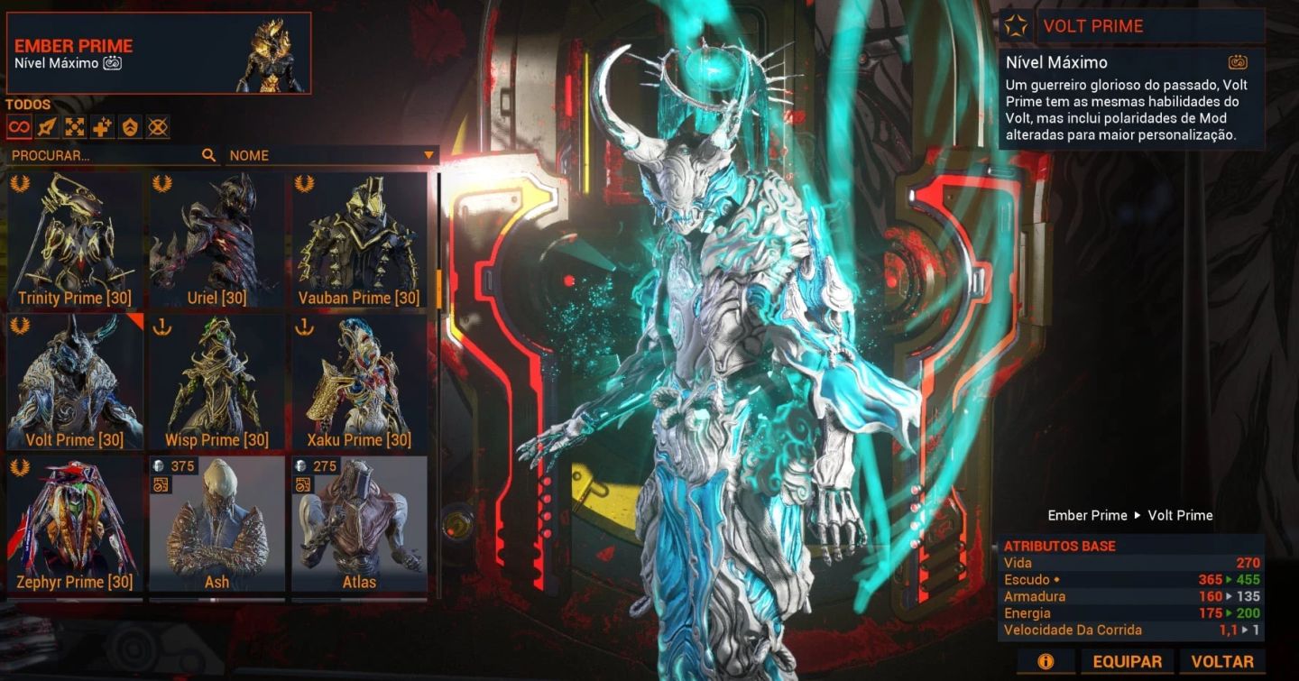 Conta Warframe Mr18 Tennocon