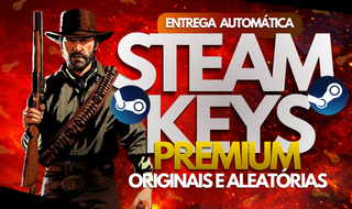 STEAM KEYS PREMIUM ORIGINAIS E ALEATÓRIAS- MENOR PREÇO!!