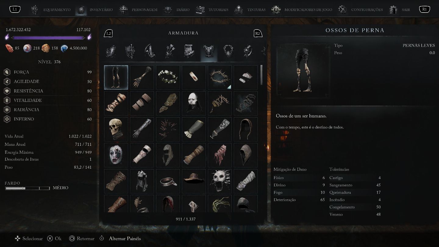LORDS OF THE FALLEN - / Armaduras /Vigor (almas)/ Anéis e Pingentes + BRINDE