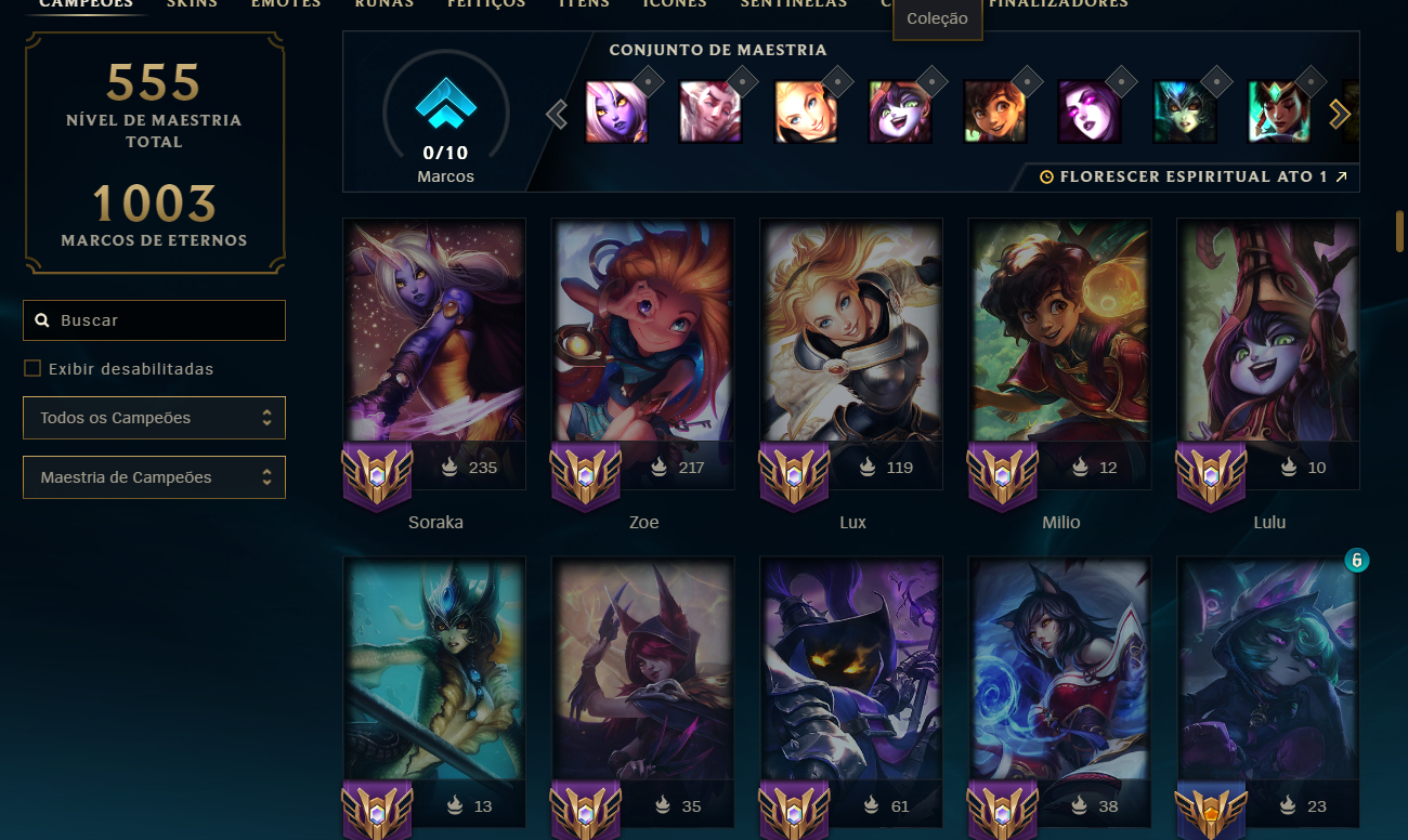 CONTA LEAGUE OF LEGENDS - LVL 582