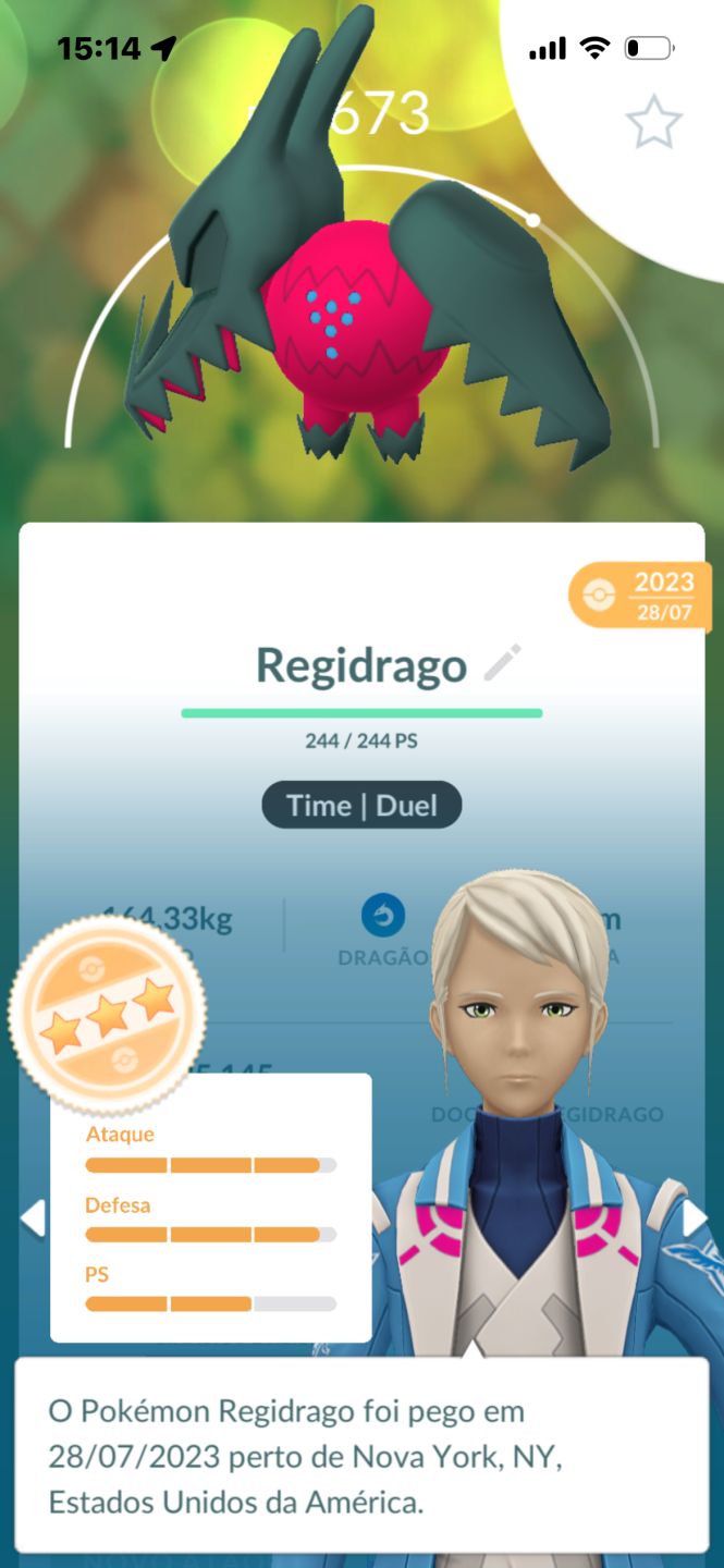 CONTA TOP DEMAIS DE POKEMON GO