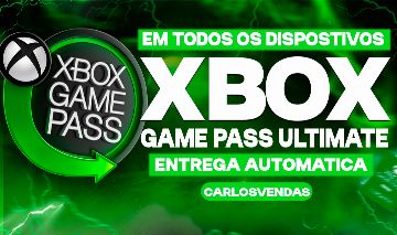 CONTA XBOX GAMEPASS ULTIMATE (PC/Console) ENTREGA AUTOMÁTICA!