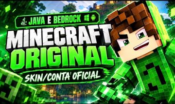CHAVE MINECRAFT JAVA + BEDROCK ORIGINAL | ENTREGA PROMOÇÃO