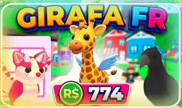Pets Adopt Me - GIRAFA POR TEMPO LIMITADO!!