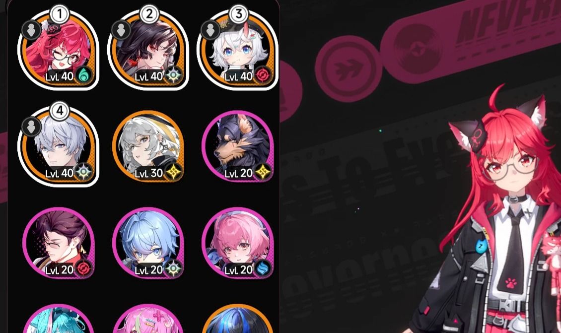 Conta NTE - Linko SKIN + Nanally C1 + Hotori + Hathor + Sakiri + Dafodi
