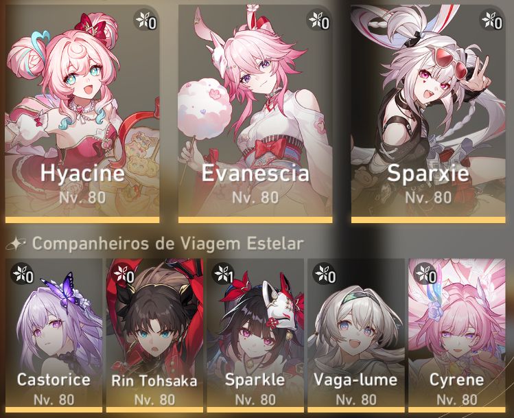 Conta Honkai Star Rail End Game