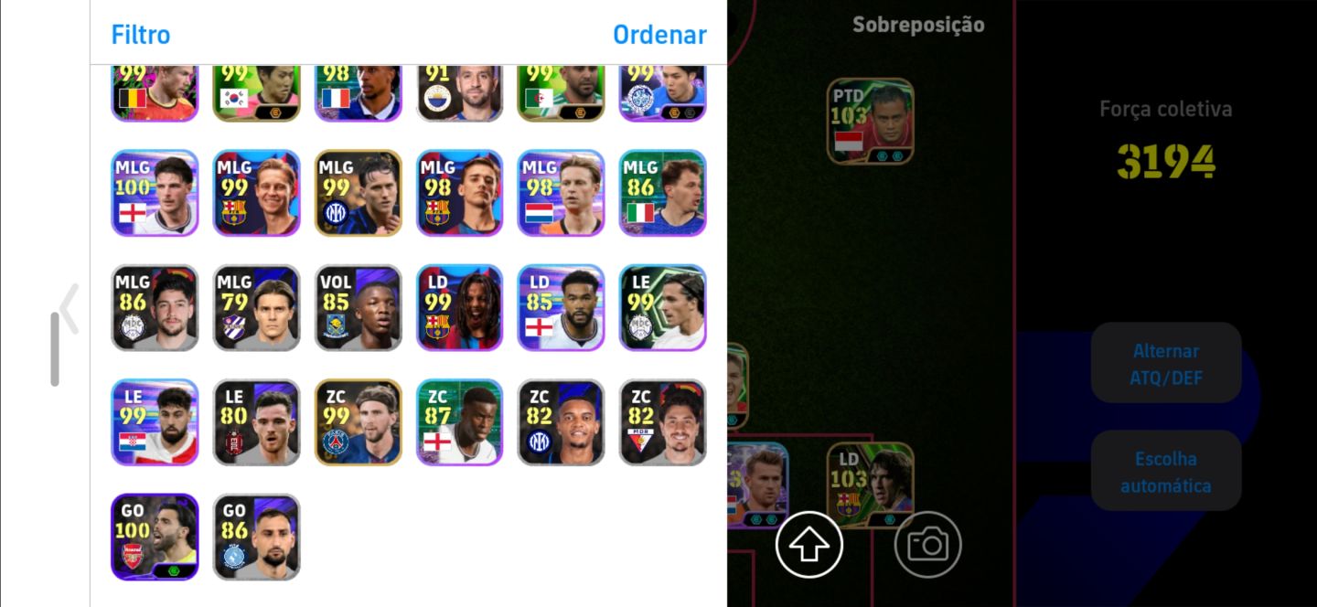 Conta de efootball