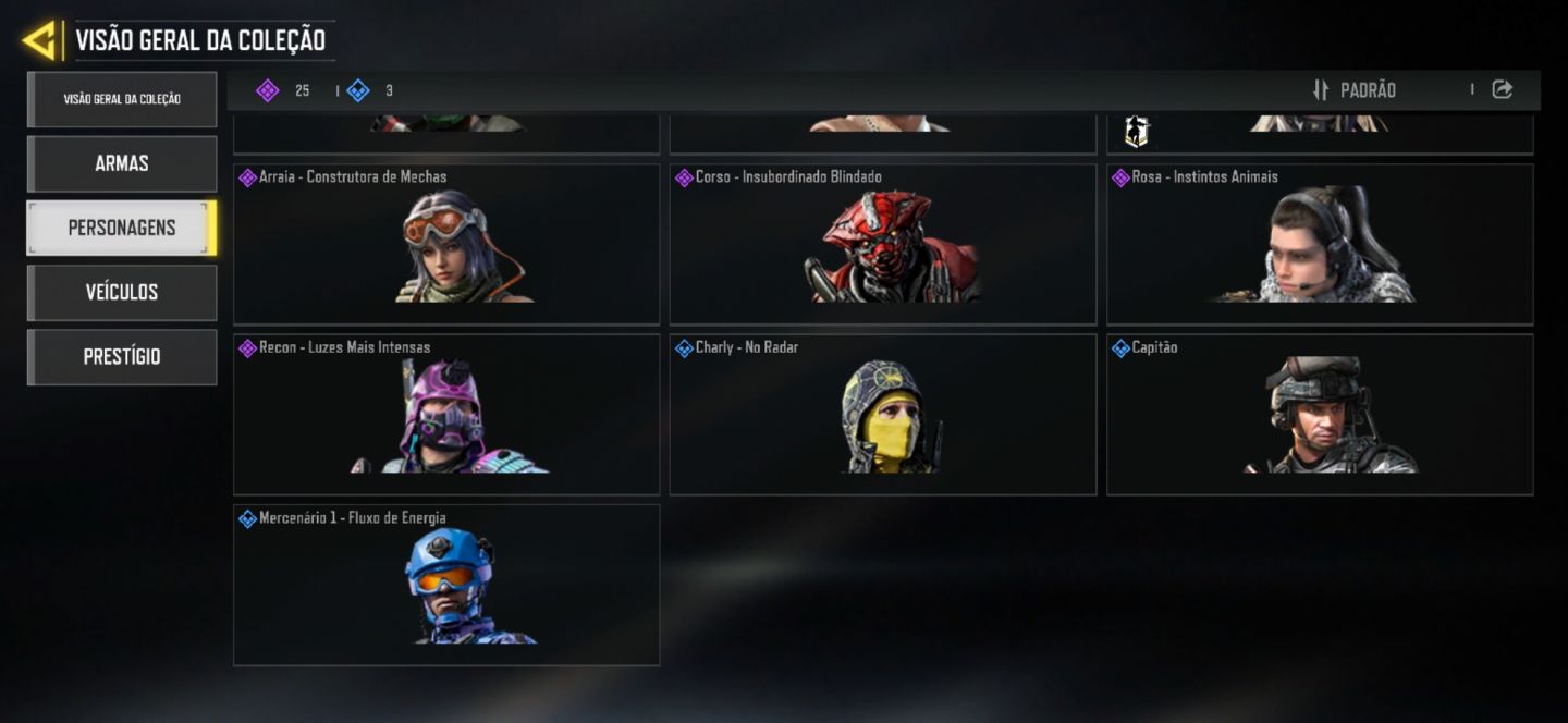 Conta Call of duty mobile
