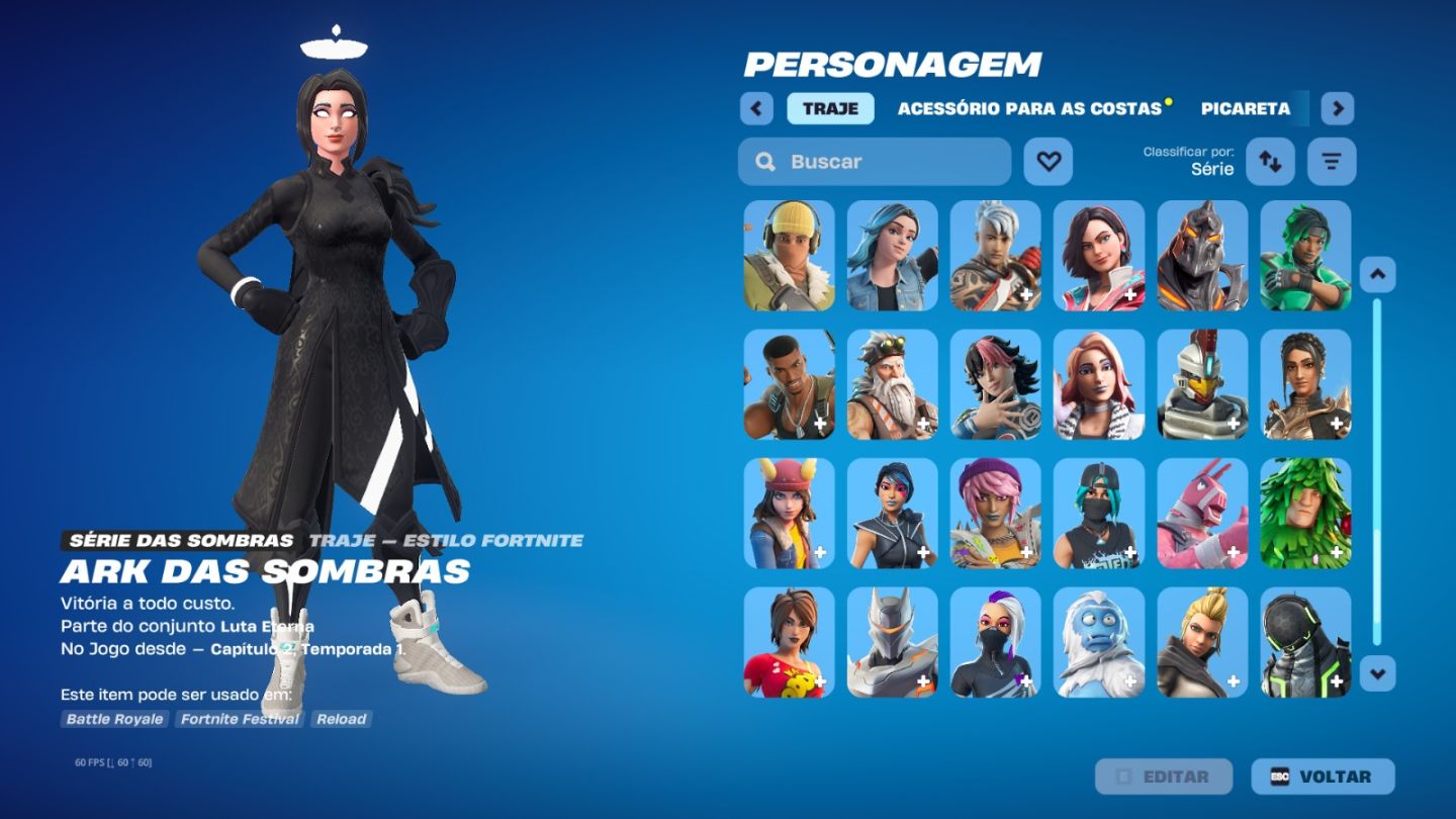 Conta fortnite