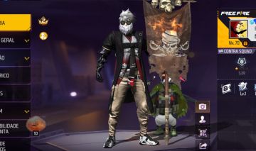 Conta gemada nível70,full armas att,bandeirao,barbinha,sombra roxa,fitinha