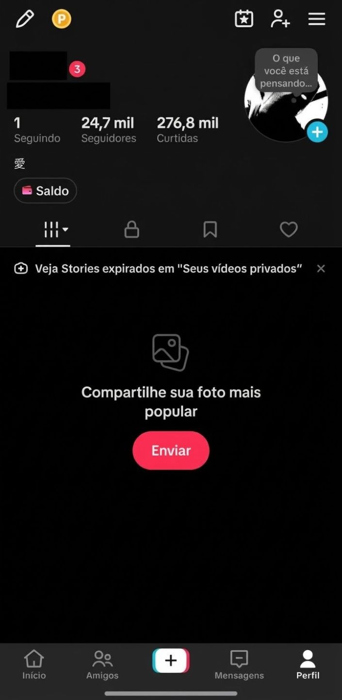CONTA TIKTOK 24K SEGUIDORES