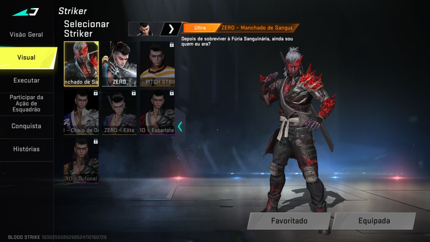 Conta Blood Strike | Faca Talon - Foice + Foice - Ceifeiro | Curativo Mariposa