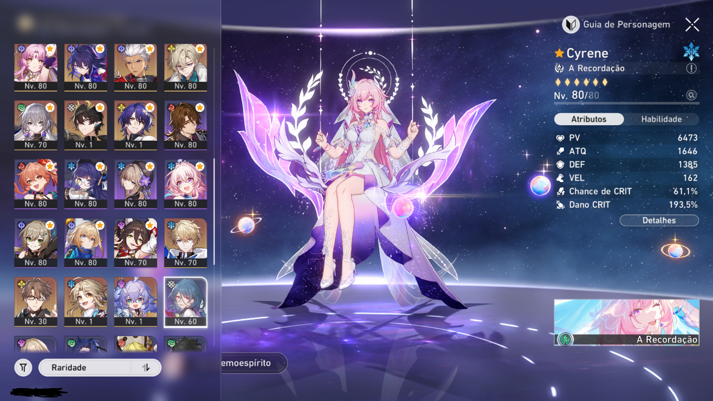 CONTA TRIPLA HOYOVERSE: GENSHIN + HSR + ZZZ ATUALIZADOS! PERSONAGENS LENDÁRIOS