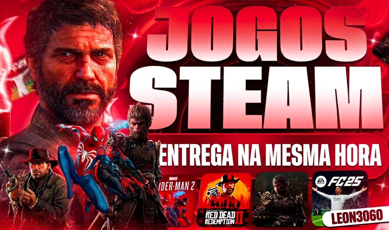 JOGOS PARA PC - CONTA STEAM OFFLINE | MAIOR VARIEDADE | ESCOLHA O SEU JOGO