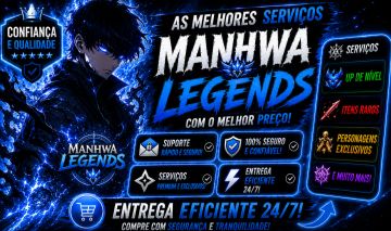 MELHORES SERVIÇOS ( ENTREGA RAPIDA + BONUS ) MANHWA LEGENDS