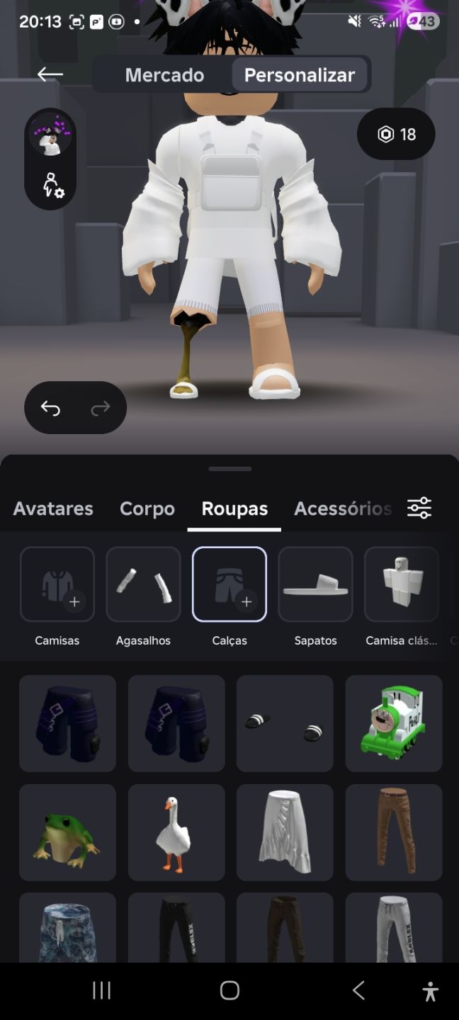 CONTA DE ROBLOX MASCULINA/FEMININA RICA +10K GASTOS