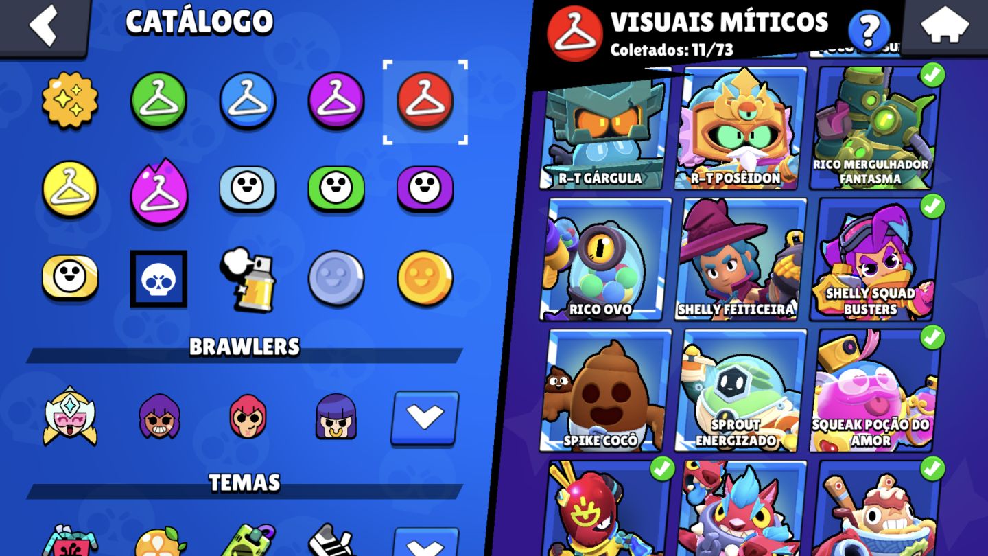 Conta de brawl stars 50k+ barata pra sair rápido