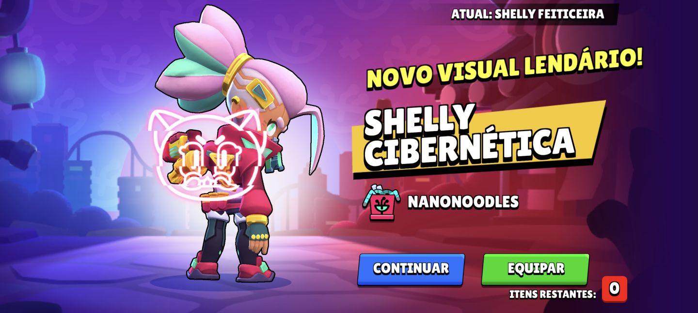 Brawl Stars | 67 Brawlers | 4 Skins Lendárias | 7 Míticas | Muitas Skins