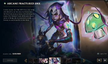 Conta com 1328 skins,jinx arcane, kaisa do uzi pax sivir/jax, Yi commander, Yone