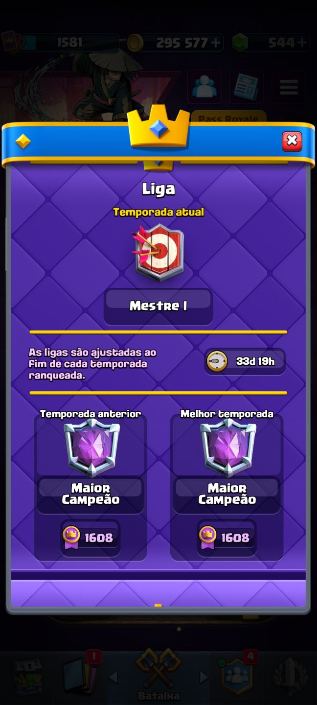 Clash Royale maior campeão 14k de troféus emotes raros