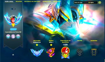SKINS DA KATARINA E NASUS + [ DIAMANTE 3 COM 60% DE WIN RATE ] + [ PROMOÇÃO ]