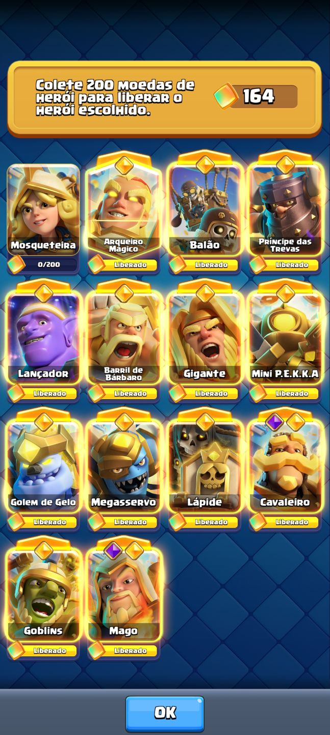 Conta top Clash Royale!!