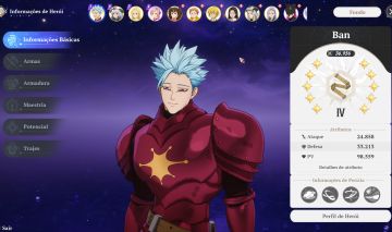 Ban p10 com 70 k de gemas
