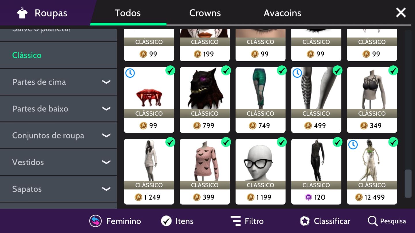 CONTA AVAKIN DE 8 ANOS A VENDA NIVEL 41