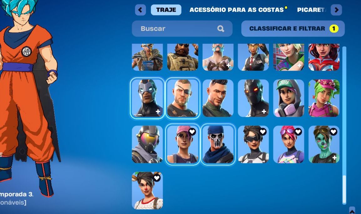 Conta fortnite full acesso com salve o mundo fundador e mais jogos