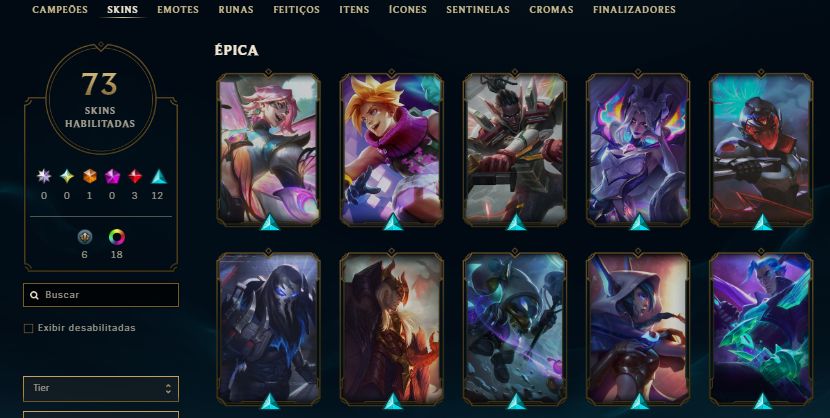 CONTA PLATINA 1 / YASUO EMISSÁRIO DA ESCURIDÃO / UDYR ULTIMATE / 31 SKINS /35KEA