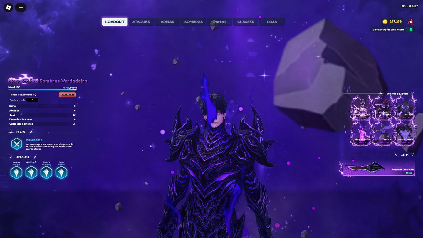 CONTA ANIME VANGARDS META COM NOVO SUNG NO MAX