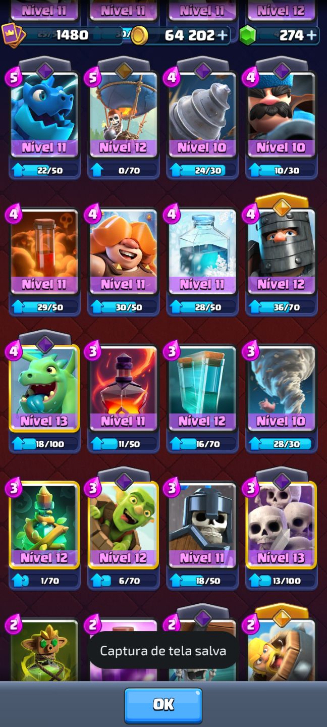 Conta Clash royale 10K+