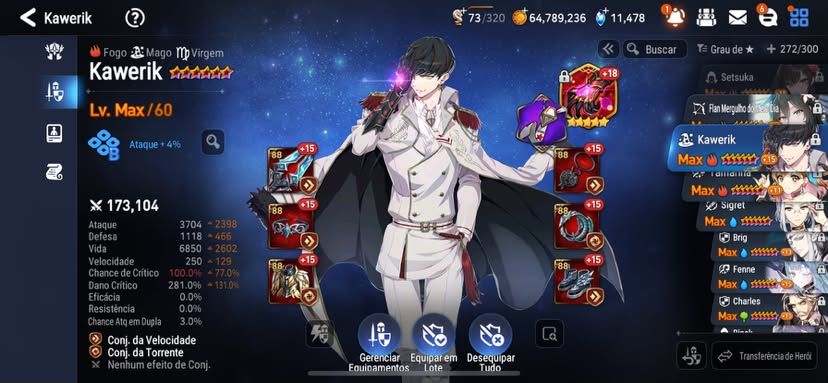 Conta Epic Seven ( E7 ) R&L SSS, Mei Lin SSS
