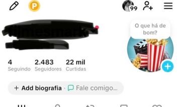 Conta Tik Tok Com Seguidores Brasileiros Reais +2.400 | sem Documentos