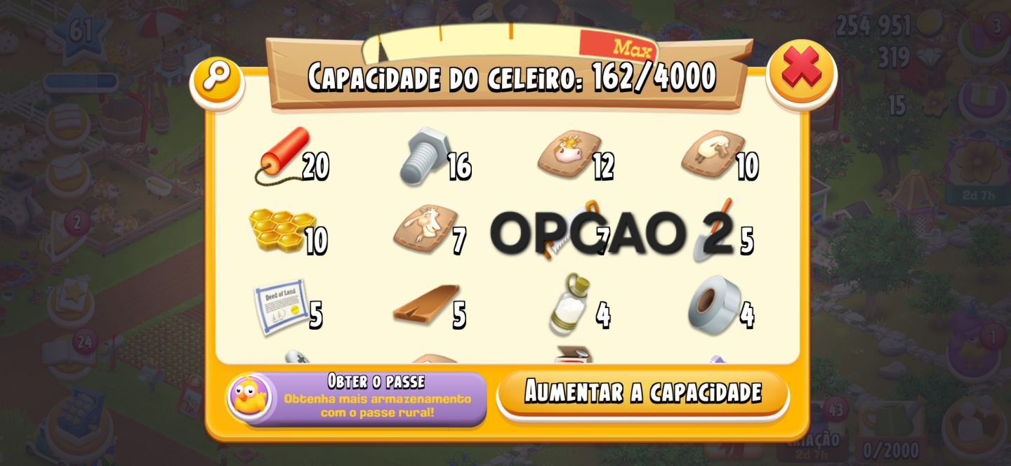 CONTAS HAY DAY TODAS COM CELEIRO 4K!