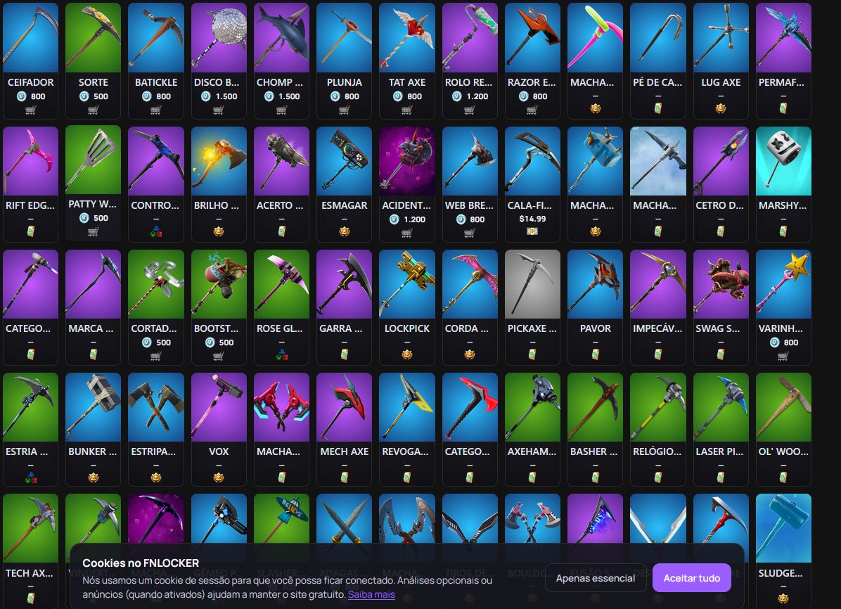 Conta FORTNITE 387 Skins + salve o mundo (V-BUCKS) FULL ACESSO