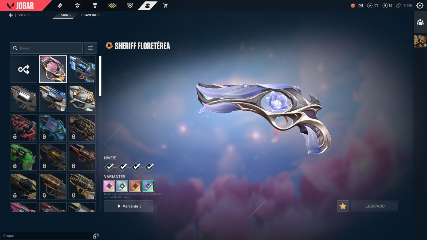 CONTA COM 5 SKINS DE FACA E VARIAS SKINS TRYHARD / PREÇO NEGOCIAVEL