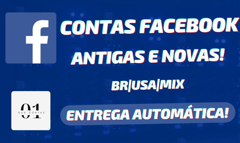 [PREMIUM] CONTAS FACEBOOK ANTIGAS E NOVAS | PERFIS | BRASIL/USA/MIX