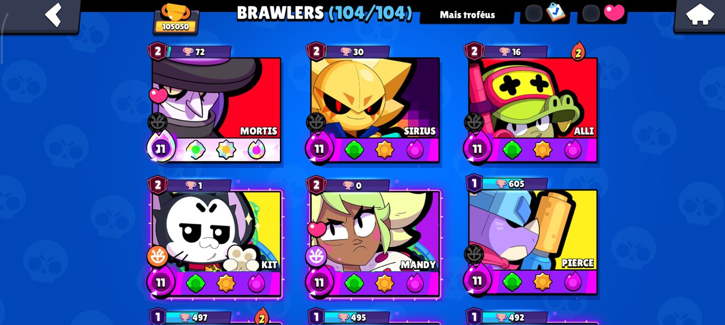 Conta braba e rara de Brawl stars!