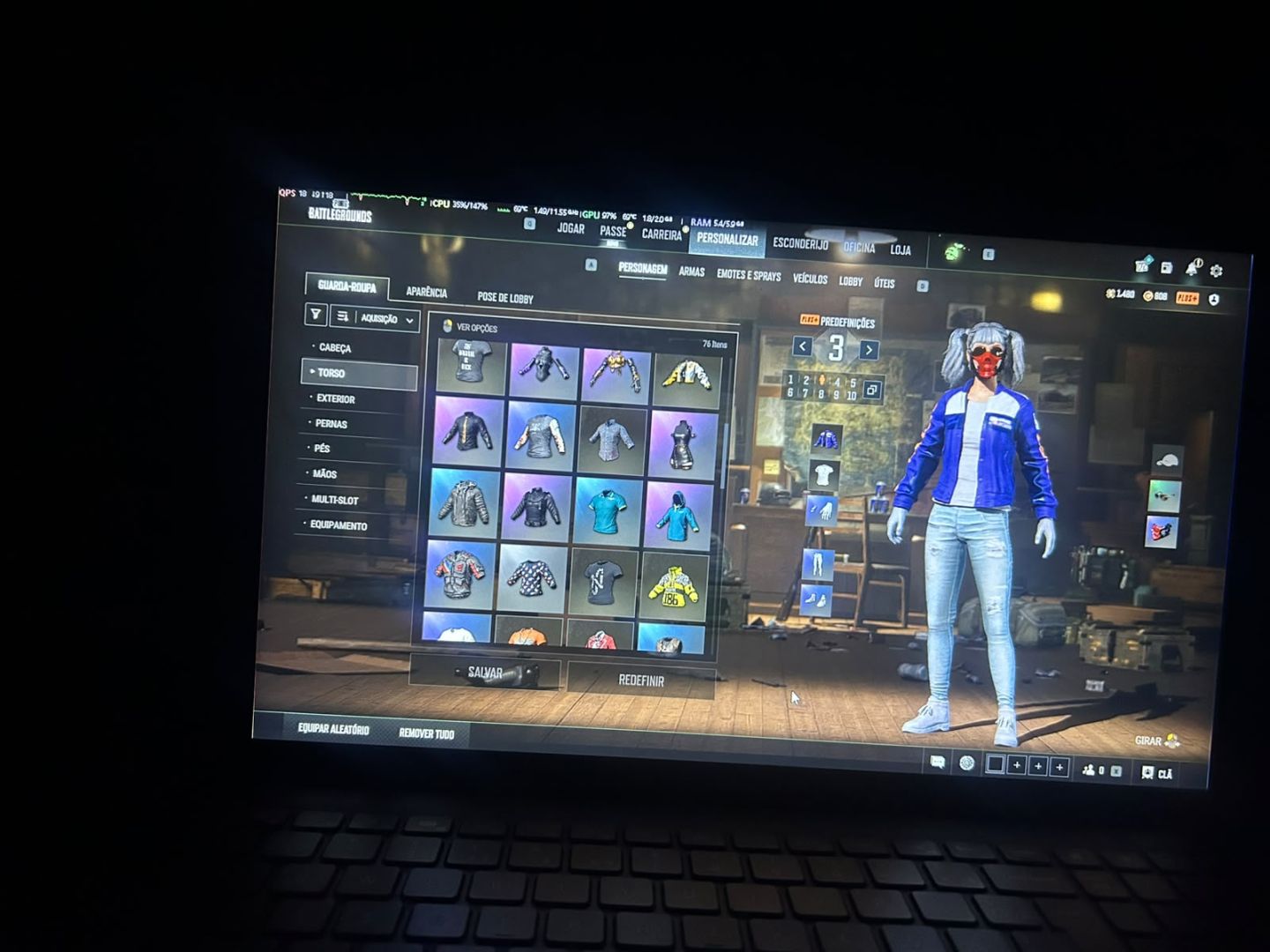 PUBG COLECIONADOR FULL SKINS RARAS DE CAMPEONATOS AK 47 PROGRESSIVA LVMAX KAR-98