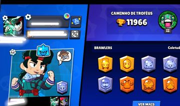 Conta de braw 10k de trofeus boa para novos jogadores
