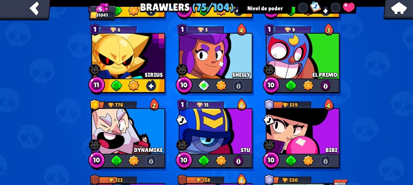 Conta De Brawl Stars