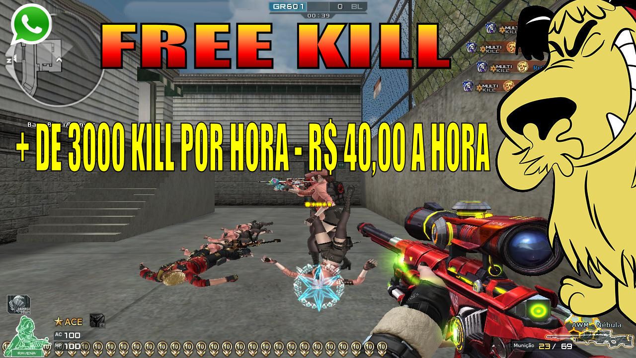 FREE KILL CROSSFIRE - TOP 100 CLASSICO - MARECHAL HONRADO - BOT