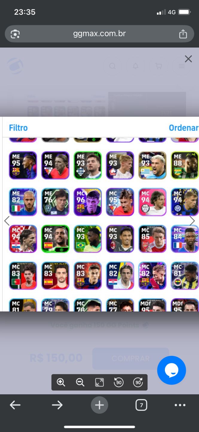 Conta de efootball muito rara desdo pes