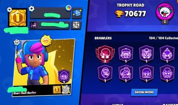 Conta de 2018|Shelly estelar| 70k+ TODOS OS BRAWLERS