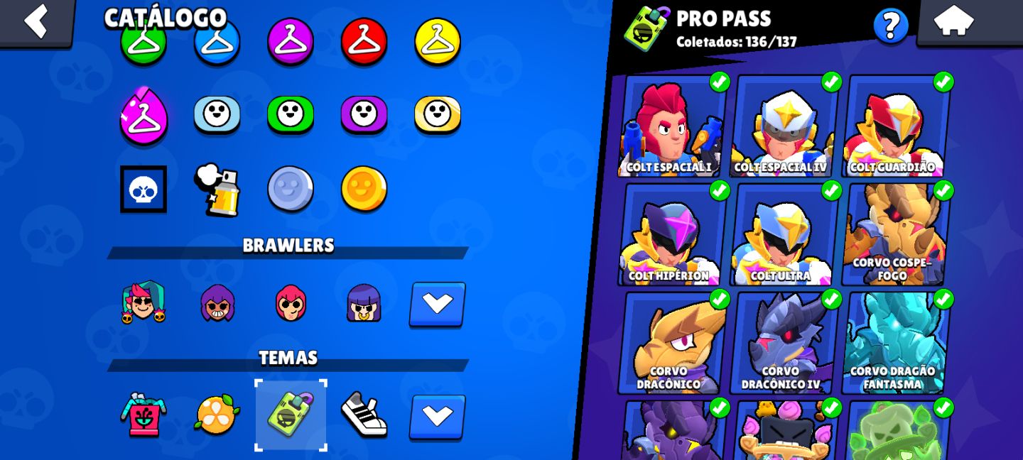 CONTA BRAWL STARS+CLASH ROYALE+CLASH OF CLANS