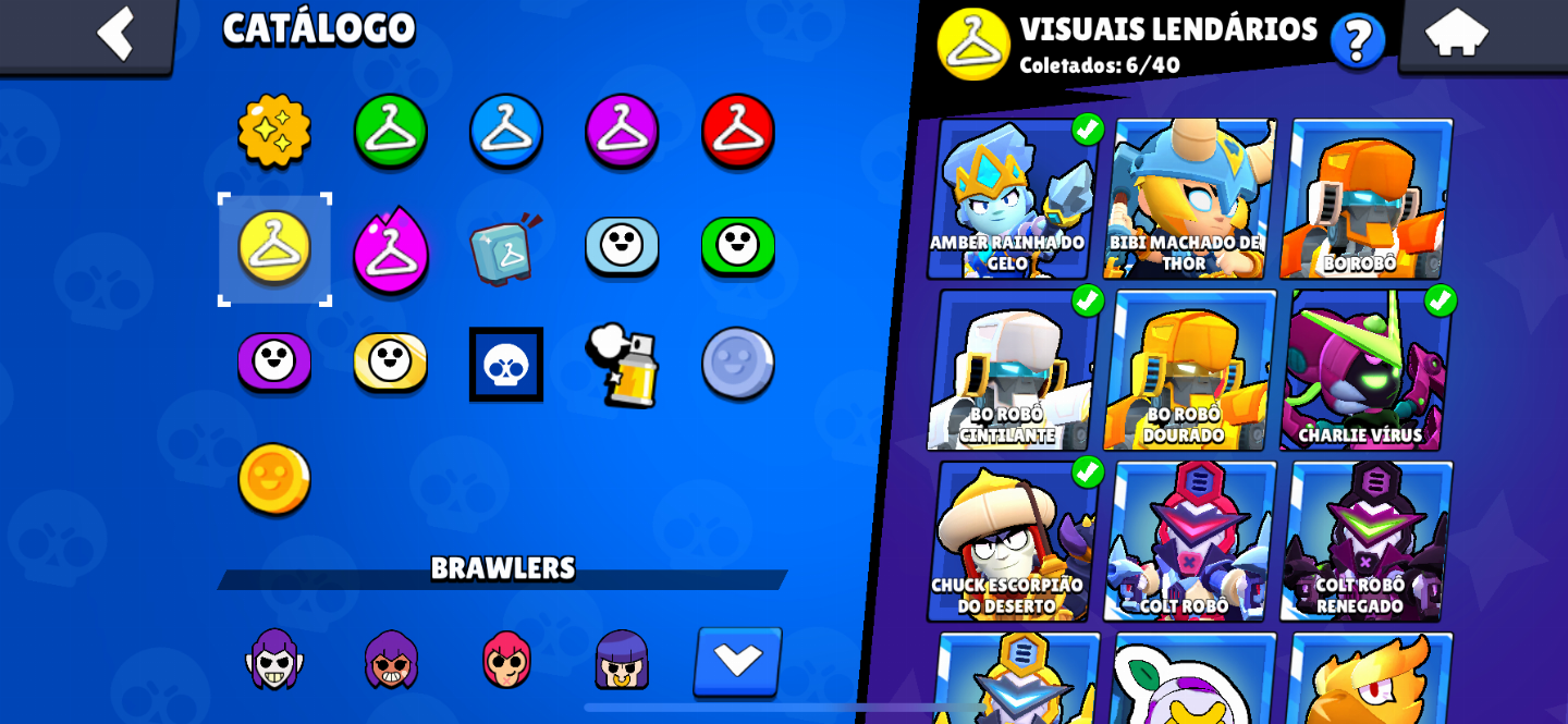 (PROMOÇÃO) VENDA CONTA RARA BRAWL STARS (ALTO NÍVEL)